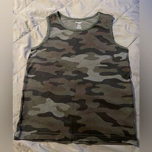 Carter's Green Camo Kids Tank